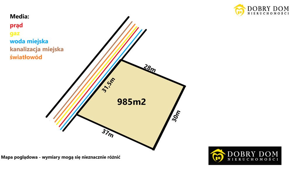Działka 985 m² z mediami - las - blisko Białegostoku Niewodnica Kościelna  985m2 Foto 1