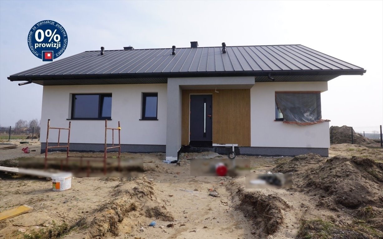 Nowoczesny dom z garażem, 3 sypialnie, taras, ogrzewanie pompa Twardosławice, Twardosawice  90m2 Foto 1