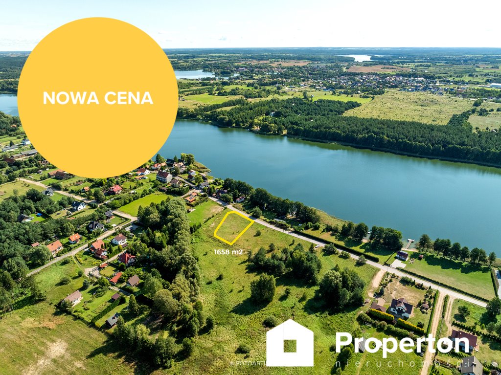 Działka 1658 m² blisko jeziora Kalwa w Michałkach Pasym  1 658m2 Foto 1