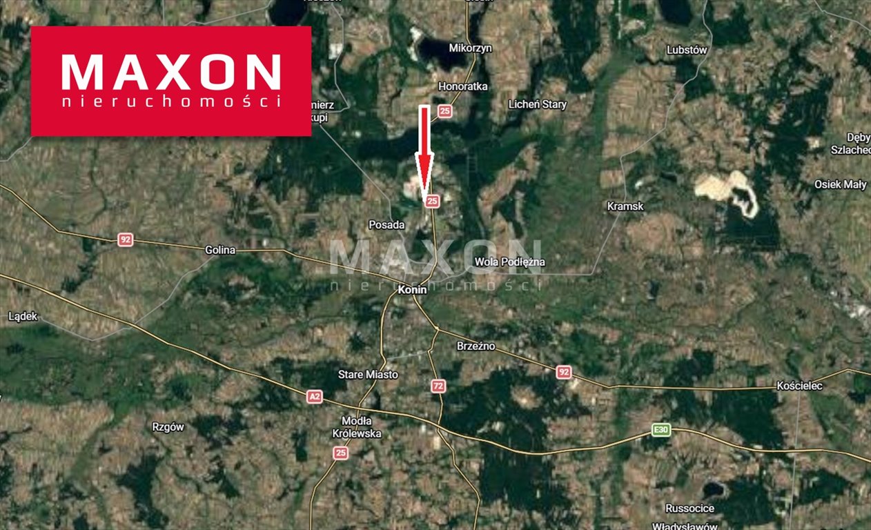 Działka inwestycyjna 20 000 m² z dobrym dojazdem w Koninie Konin  20 000m2 Foto 1
