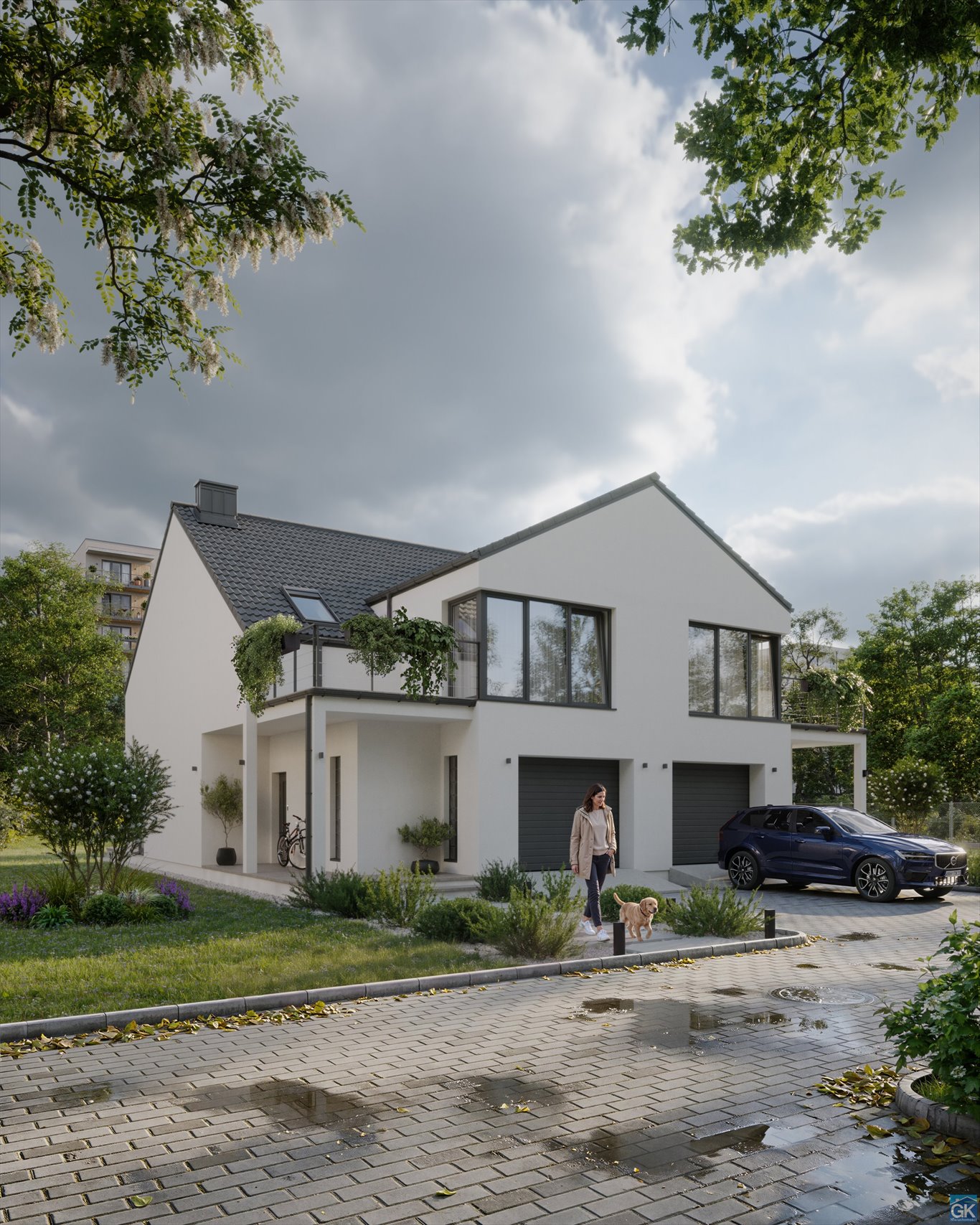 Polecam nowoczesny dom 134 m² w Sosnowcu z garażem i dużą działką Sosnowiec, Milowice, Saturnowska  134m2 Foto 1