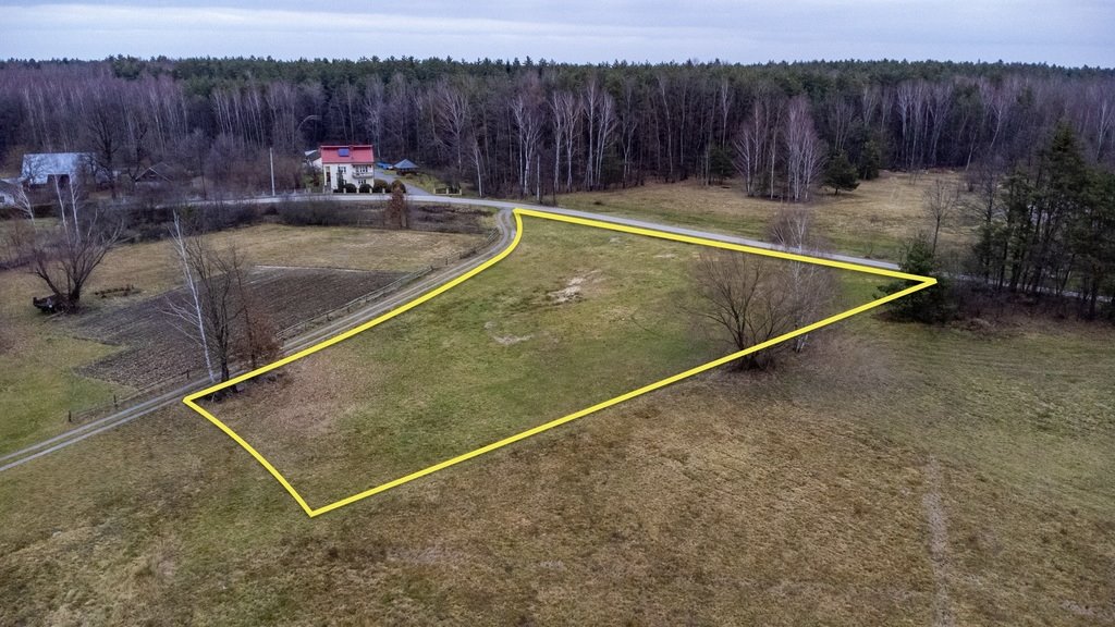 Działka 4090 m² z WZ - utwardzony dojazd i spokój Huta Deręgowska  4 090m2 Foto 1