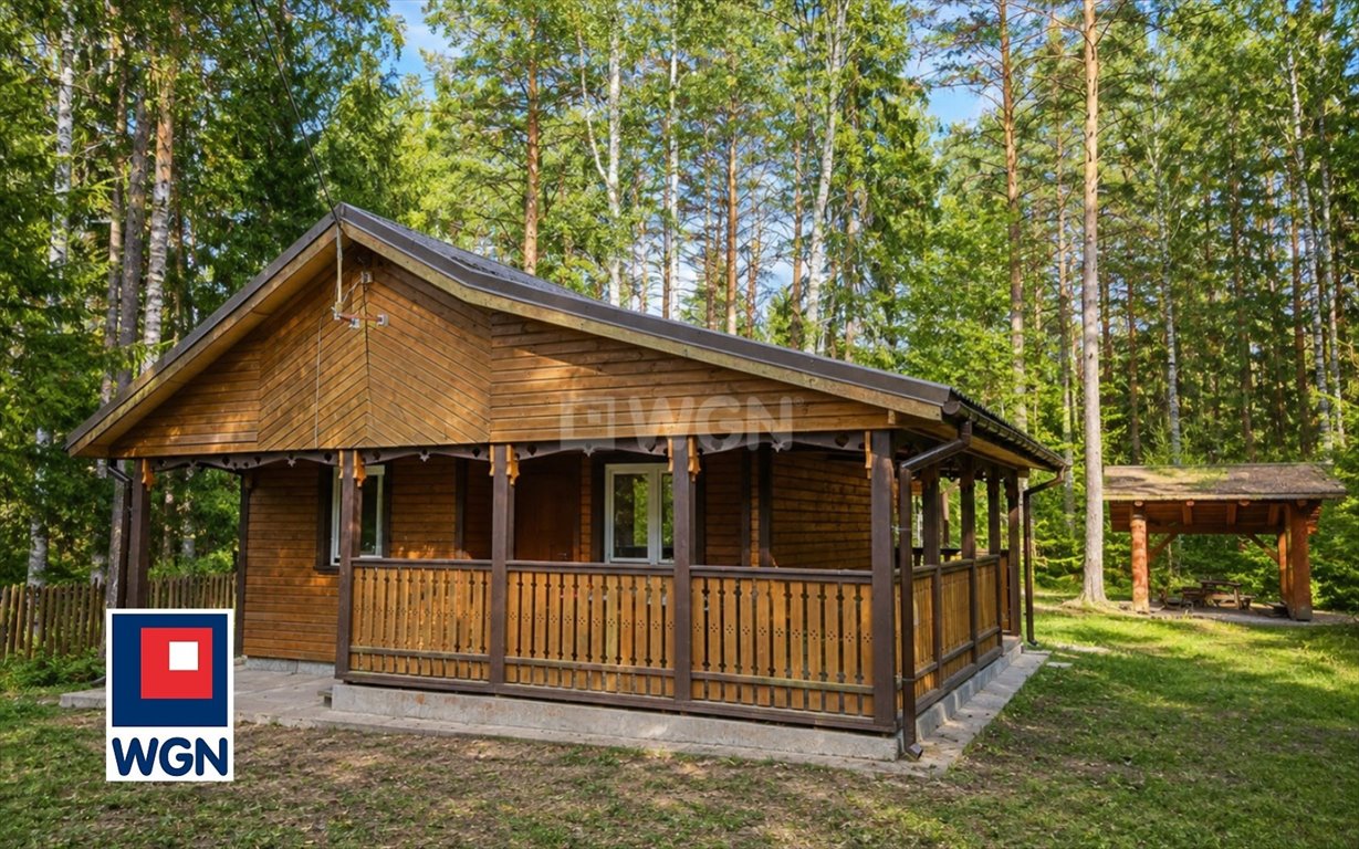 Urokliwy domek z bali nad Zalewem Siemianówka - polecam! Nowa Łuka, Jesionowa  49m2 Foto 1