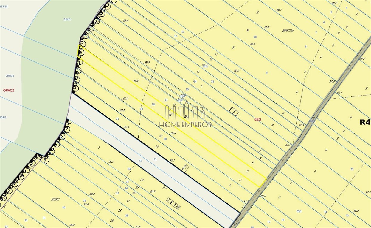 Sprzedam działkę rolną 1900 m² w Łęgu, brak zabudowy Łęg  1 900m2 Foto 1