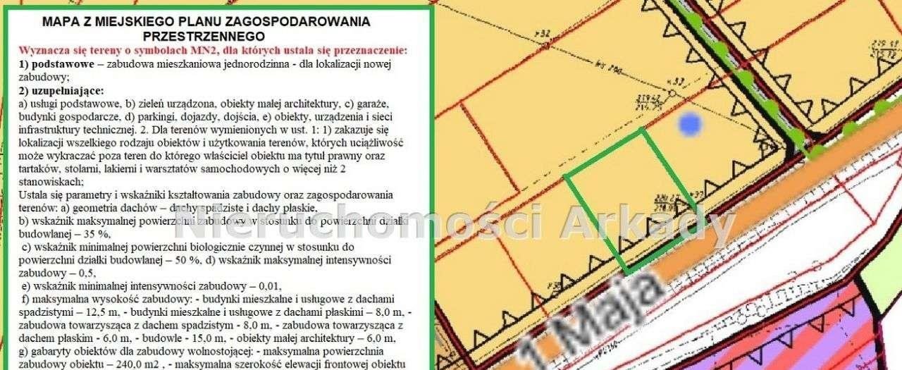 Działka budowlana na sprzedaż Gołkowice, ul. 1 Maja  1 000m2 Foto 9