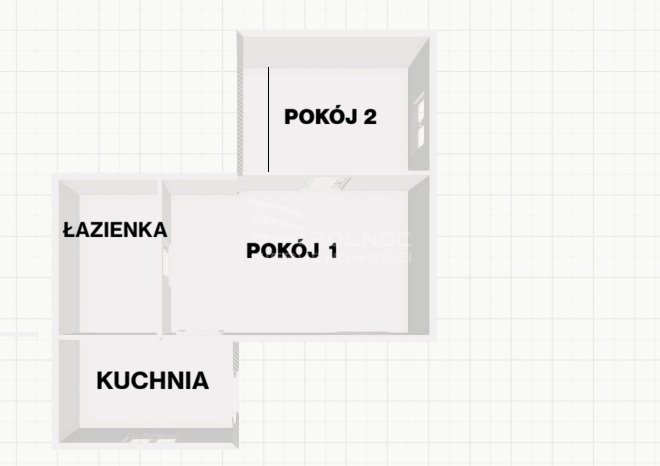 Mieszkanie dwupokojowe na sprzedaż Kwidzyn, Fredry  34m2 Foto 1