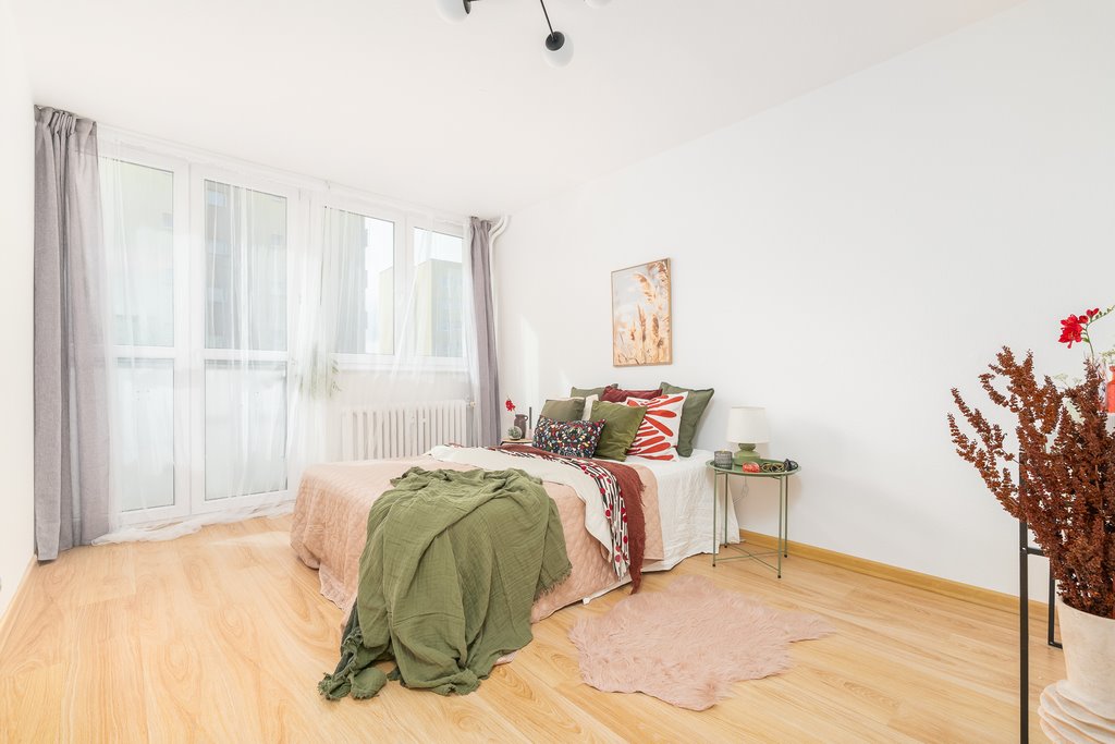 Przestronne 3-pokojowe mieszkanie 61 m² z balkonami (Nowe Miasto) Szczecin, Nowe Miasto, Potulicka  61m2 Foto 1