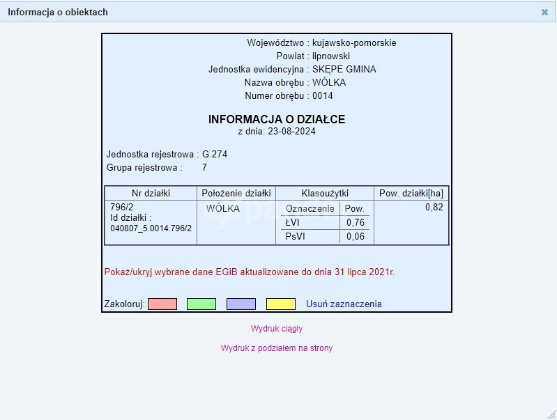 Działka rolna na sprzedaż Wólka  8 200m2 Foto 5