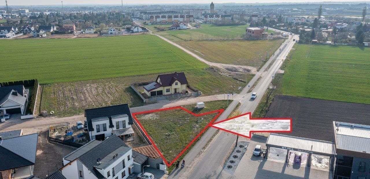 Działki budowlane 686 m2 w Nowych Oborzyskach, blisko Kościana Nowe Oborzyska  686m2 Foto 1