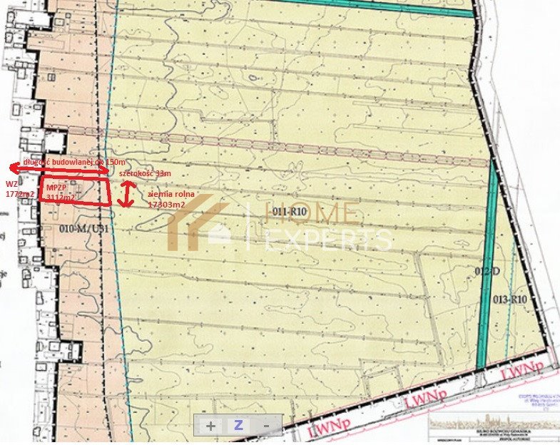 Działka przemysłowo-handlowa na sprzedaż Gdańsk, Orunia Dolna, Żuławska  22 187m2 Foto 4