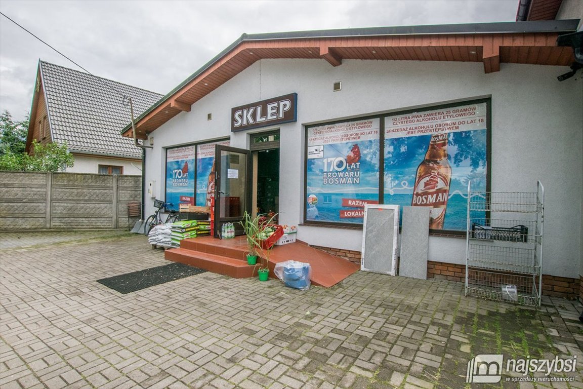 Do sprzedania przestronny lokal 160 m² z witrynami w Karsku: Nowogard: Karsk
