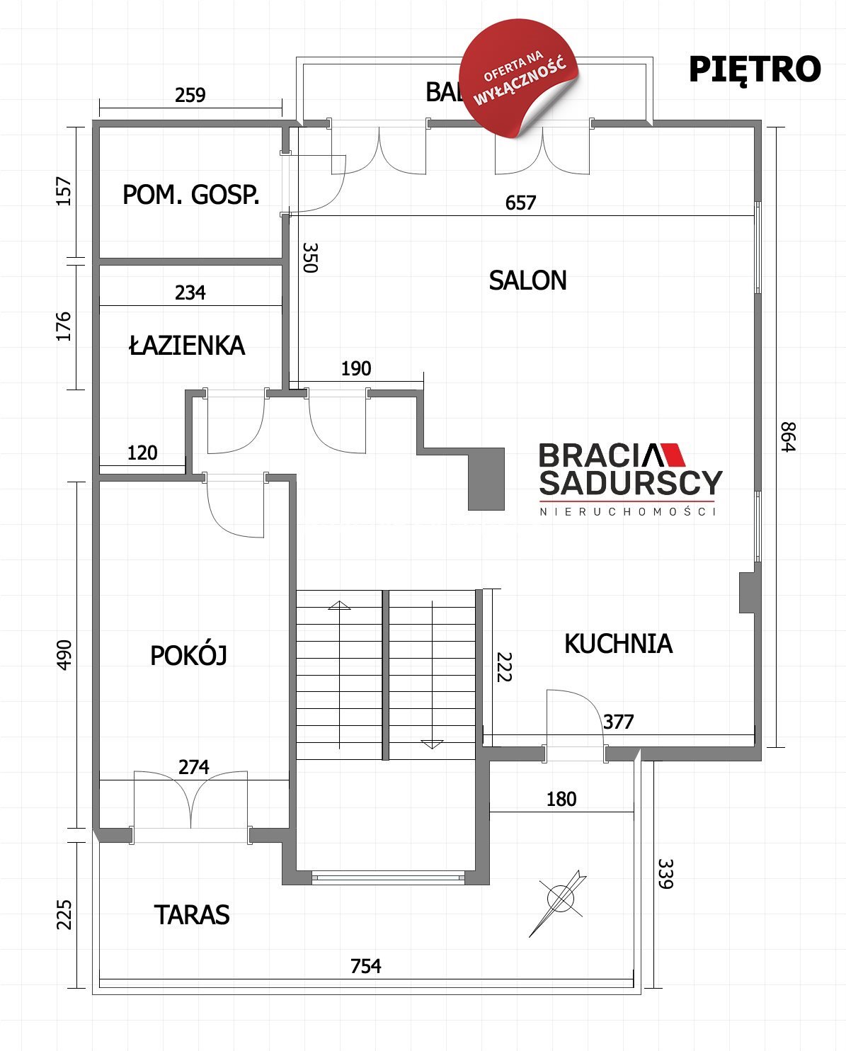 Mieszkanie czteropokojowe  na sprzedaż Kraków, Dębniki, Pychowice, Tyniecka  119m2 Foto 5