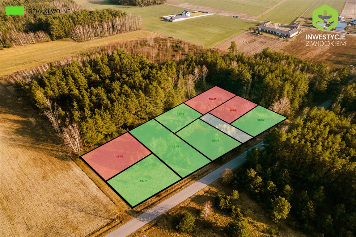 Działka budowlana na sprzedaż Czerwonka Szlachecka, Tylko jedna działka w tej cenie!  633m2 Foto 1