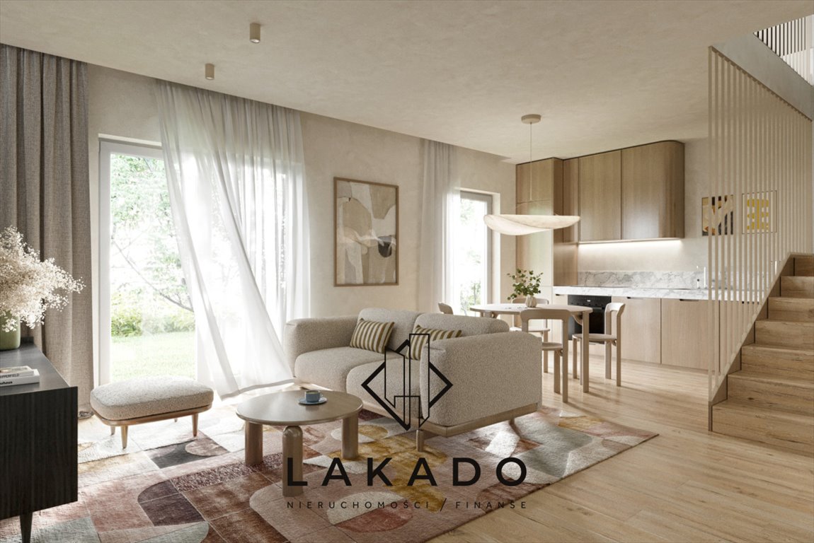 Nowoczesny dom z ogrodem, 5 pokoi, garaż, smart home Kraków, Kliny, prof. Bronisława Geremka  140m2 Foto 1