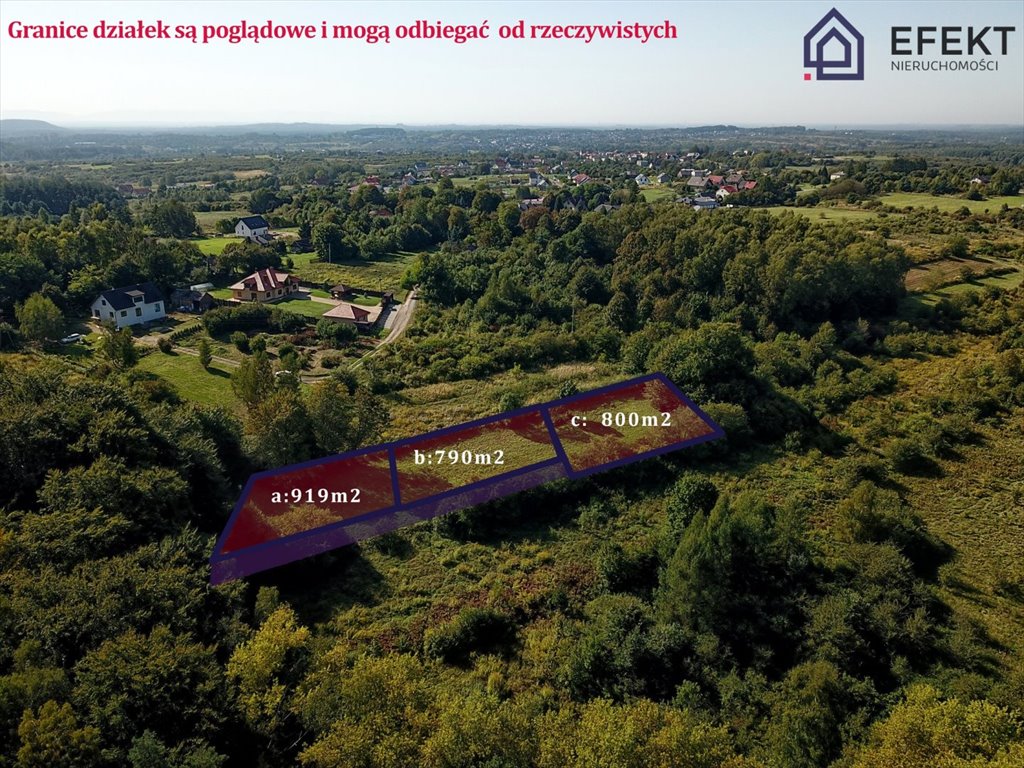 Działki w Górach Luszowskich 800 m² - cisza i spokój polecam Trzebinia, Góry Luszowskie  800m2 Foto 1
