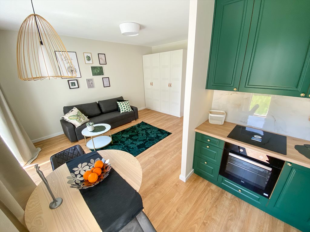 Nowoczesny apartament 32 m² z balkonem, miejsce i siłownia Gdańsk, Wrzeszcz, Generała Hallera/ apartamenty Zajezdnia Wrzeszcz 132  32m2 Foto 1
