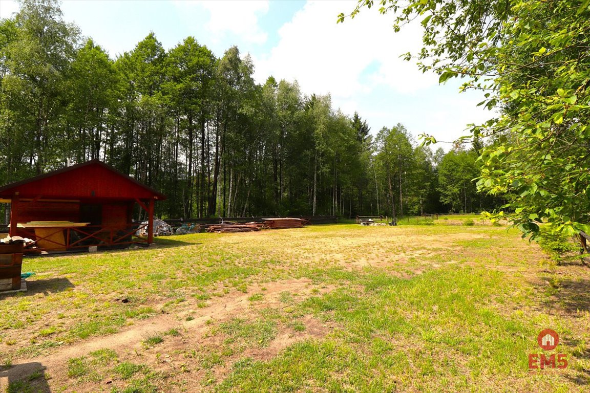 Działka 2761 m² w leśnej okolicy z stawem i domkiem Płaska  2 761m2 Foto 1