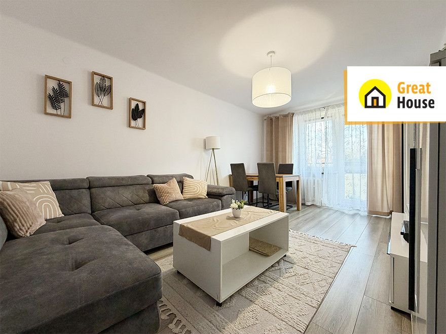 Nowoczesne 2-pokojowe mieszkanie po remoncie z balkonem i miejscem parkingowym Rydułtowy, Ofiar Terroru  48m2 Foto 1