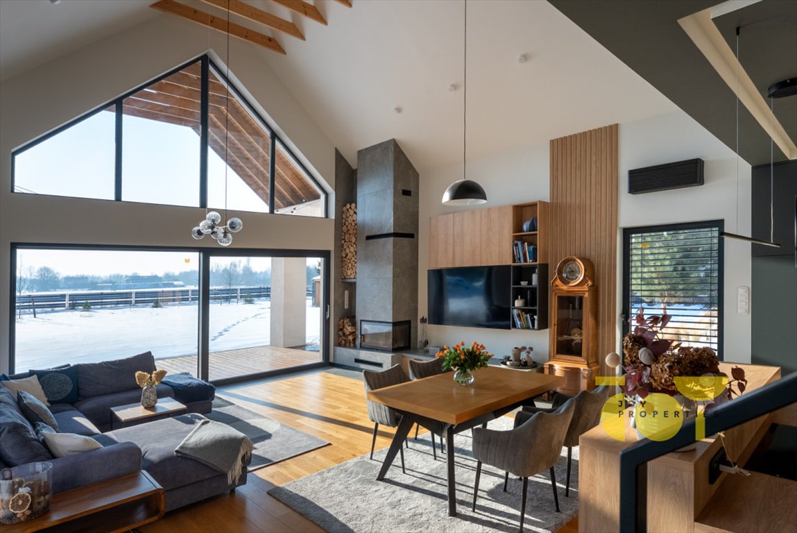 Energooszczędny dom premium 286 m² z dużą działką 3096 m² Powązki, Daglezji  286m2 Foto 1
