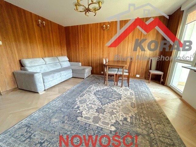 Przestronne 4-pokojowe mieszkanie z balkonem i widokiem na zieleń Warszawa, Bielany, Renesansowa  74m2 Foto 1