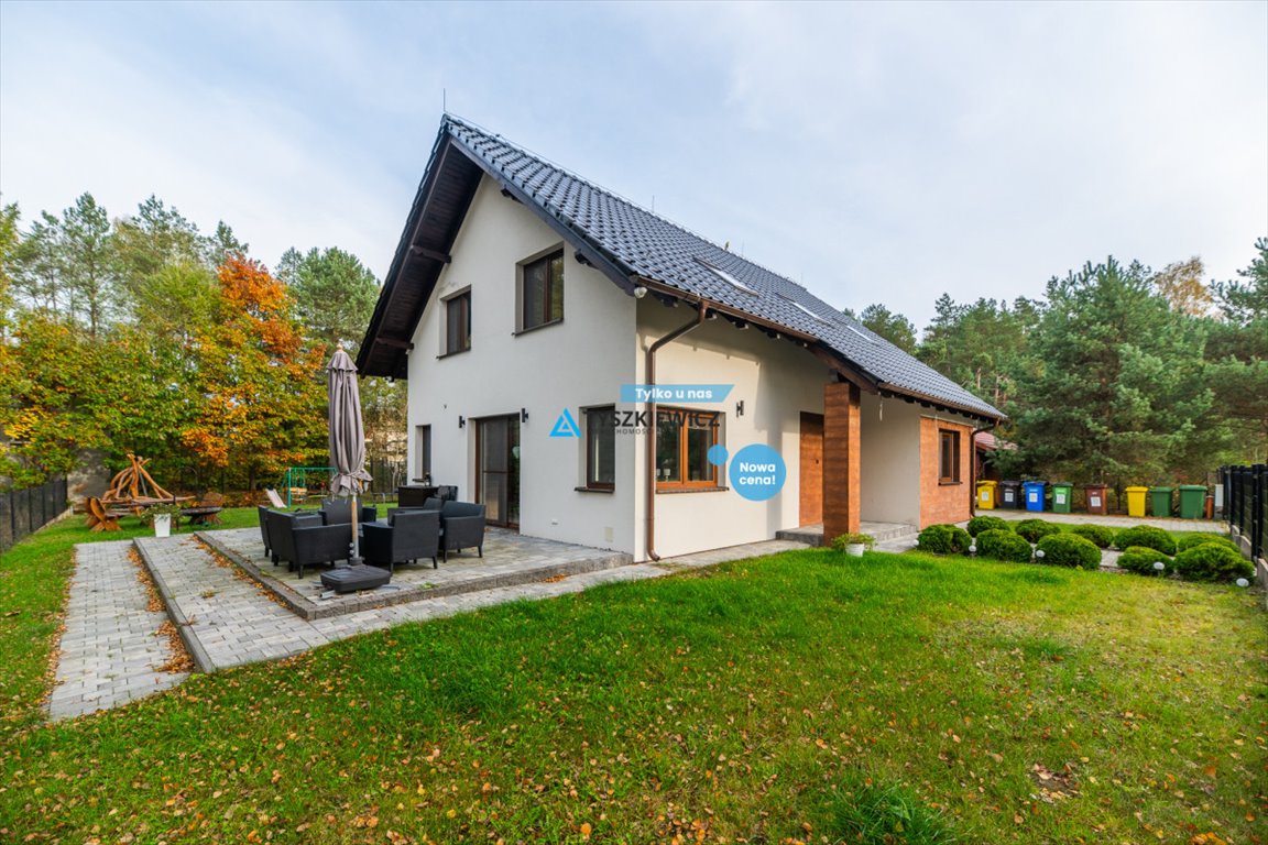 Nowa Karczma: Gotowy dom 150m od jeziora, 4 sypialnie Nowa Karczma  160m2 Foto 1