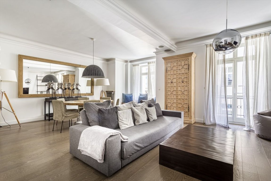 Mieszkanie trzypokojowe na wynajem Warszawa, Śródmieście Południowe, Aleje Ujazdowskie  134m2 Foto 1