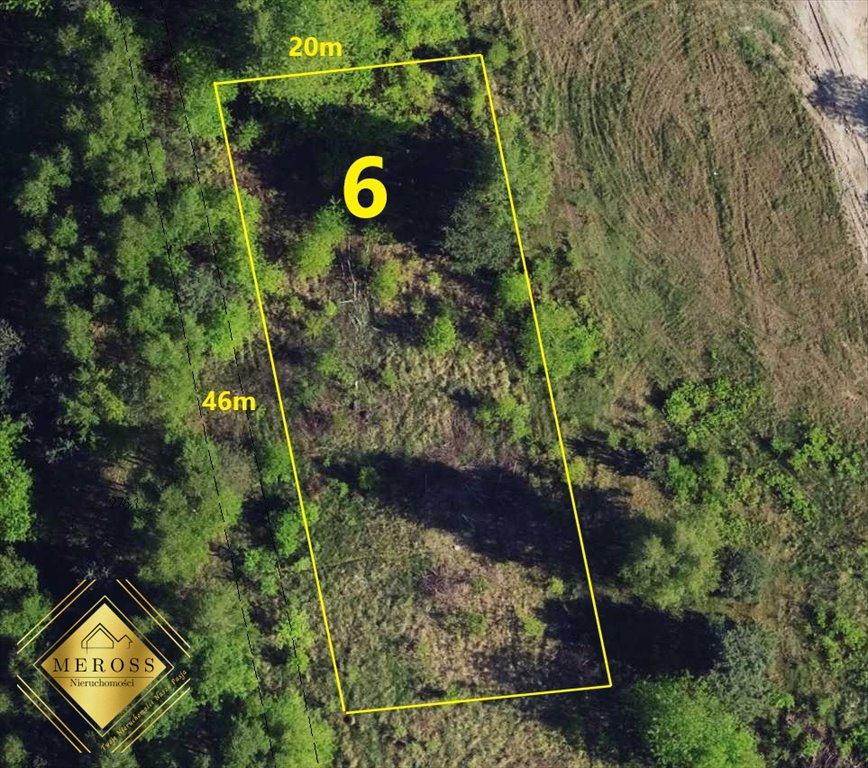 Działka 923 m² w Gorzelnia z udziałem w drodze Gorzelnia  923m2 Foto 1