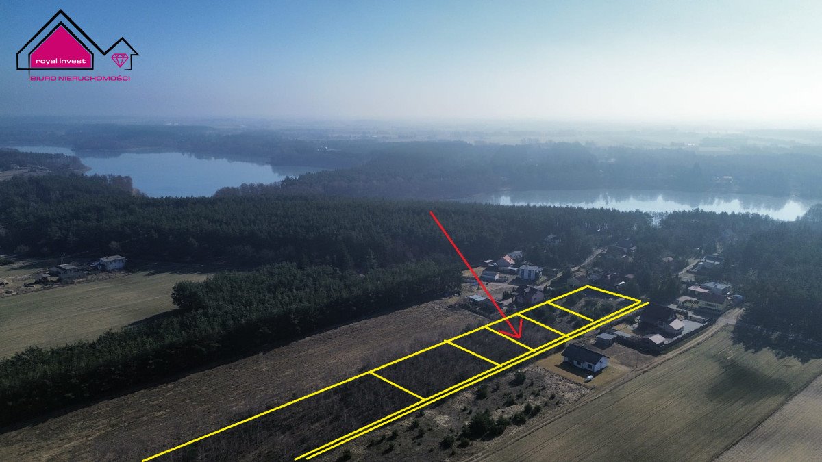 Polecam działki 853 m² w Anastazewie z WZ, blisko jeziora Anastazewo  853m2 Foto 1