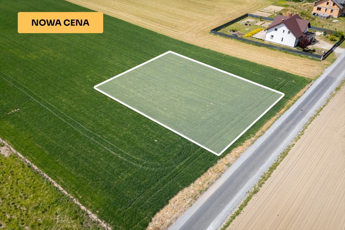 Działka budowlana 1295 m² przy ul. Prostej w Pigży Pigża, Prosta  1 295m2 Foto 1