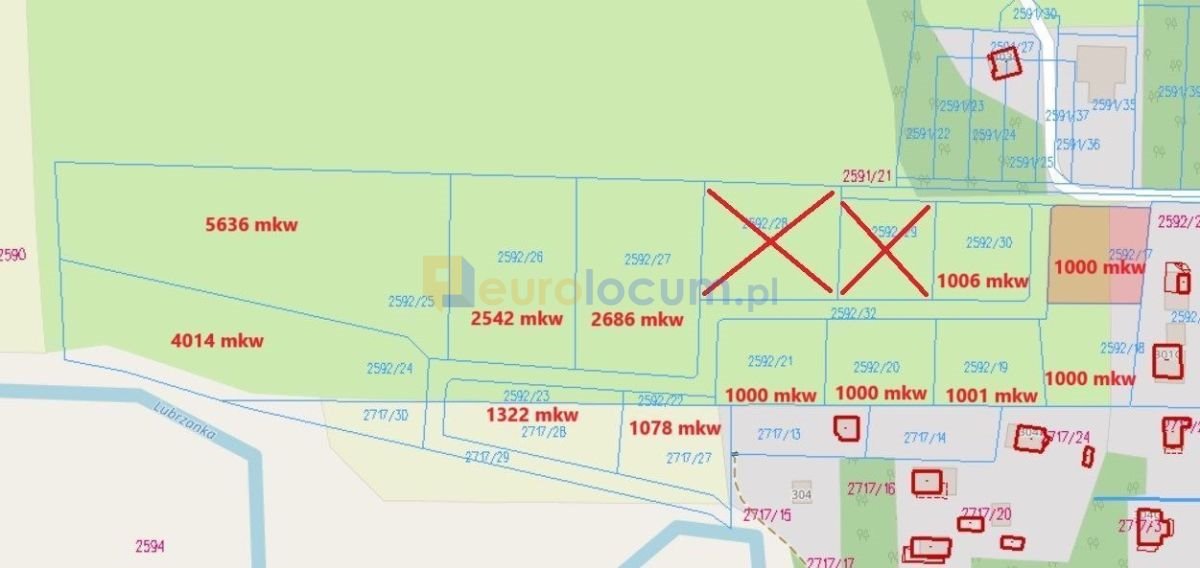 Działka budowlana na sprzedaż Suków  1 000m2 Foto 4