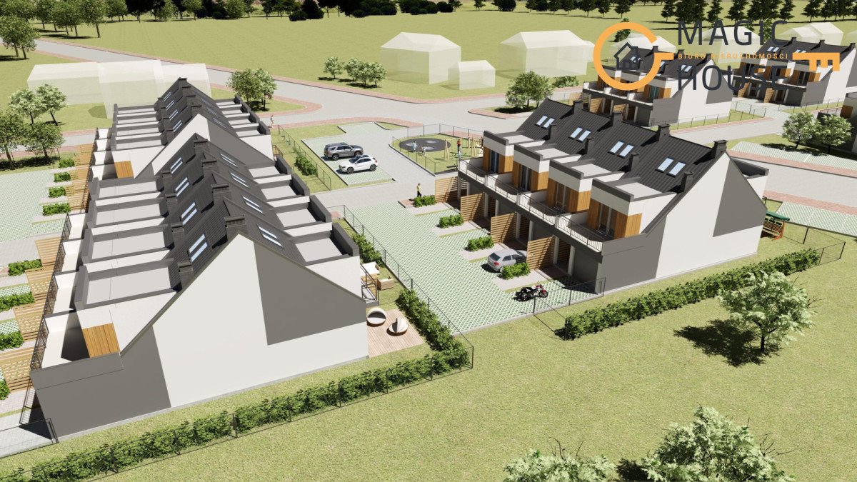 Nowoczesny dom 126 m2 z ogrodem i garażem w Rokitnicy Rokitnica, Świerkowa  126m2 Foto 1