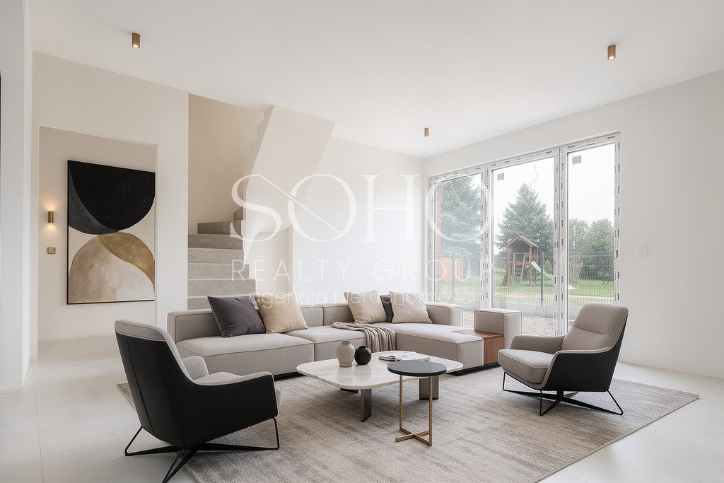 Nowoczesny segment bliźniaczy 137 m² z ogrodem i 2 miejscami Kraków  137m2 Foto 1