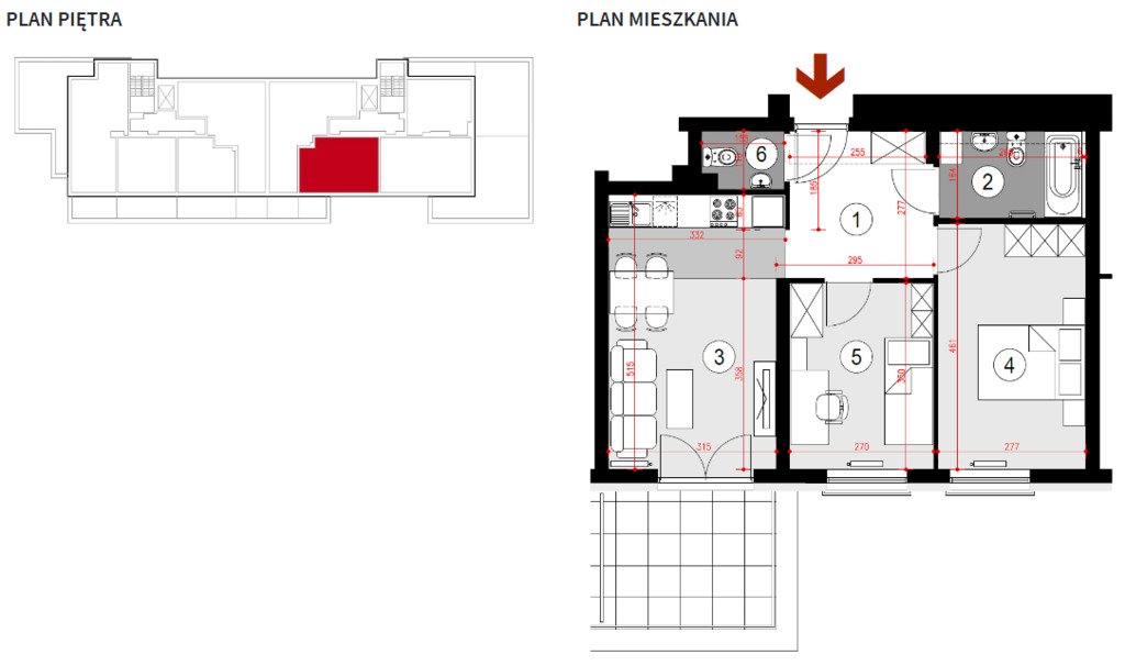 Mieszkanie trzypokojowe na sprzedaż Rzeszów  51m2 Foto 10