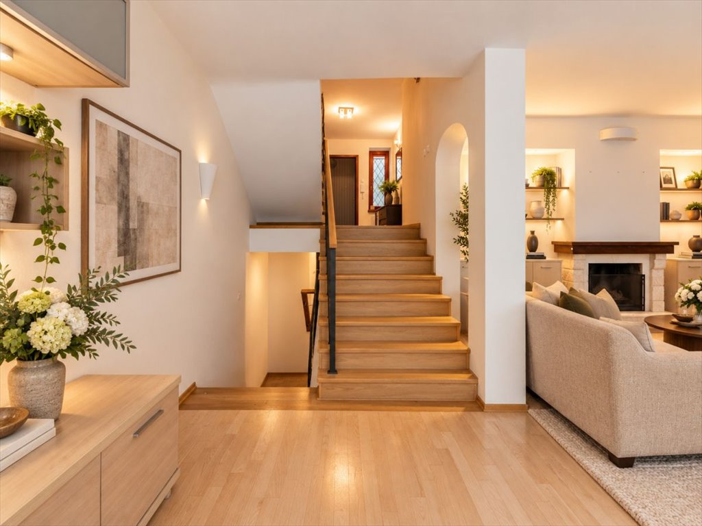 Polecam przestronny segment 247 m² z ogrodem na Ursynowie Warszawa, Ursynów, Migdałowa  247m2 Foto 1