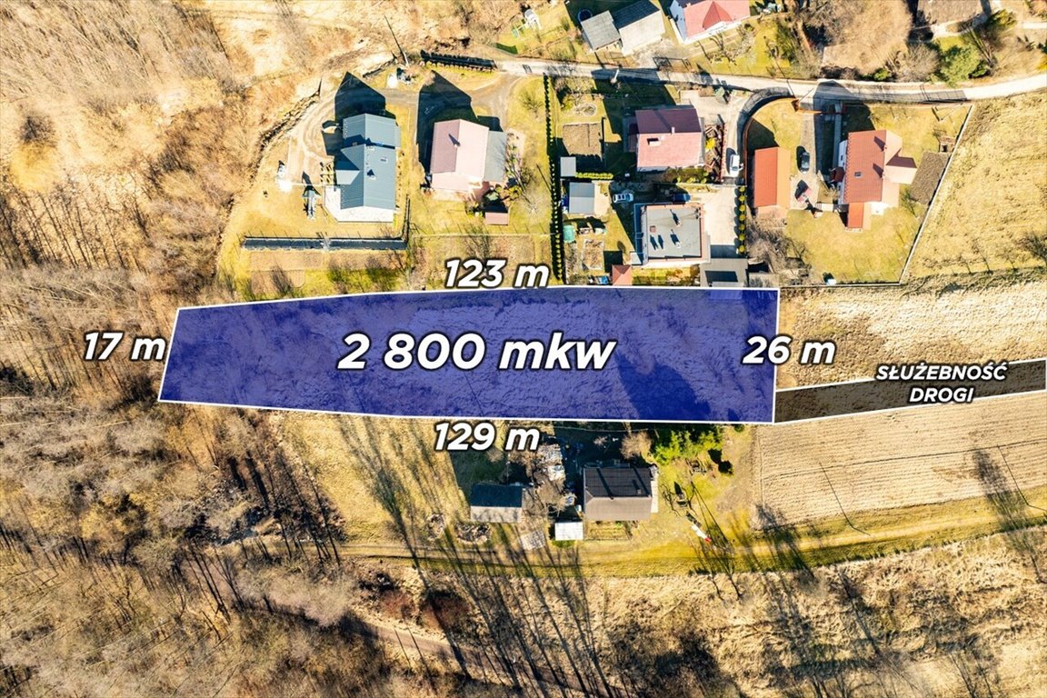 Działka budowlana 2800 m² w Regulicach - zielona okolica Regulice, Dolomitowa 11  2 800m2 Foto 1