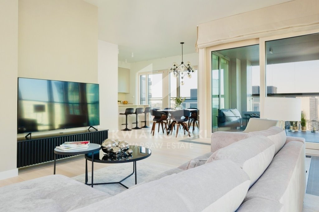 Ekskluzywny 120m² apartament z panoramicznym widokiem na Warszawę Warszawa, Wola, Waliców  120m2 Foto 1