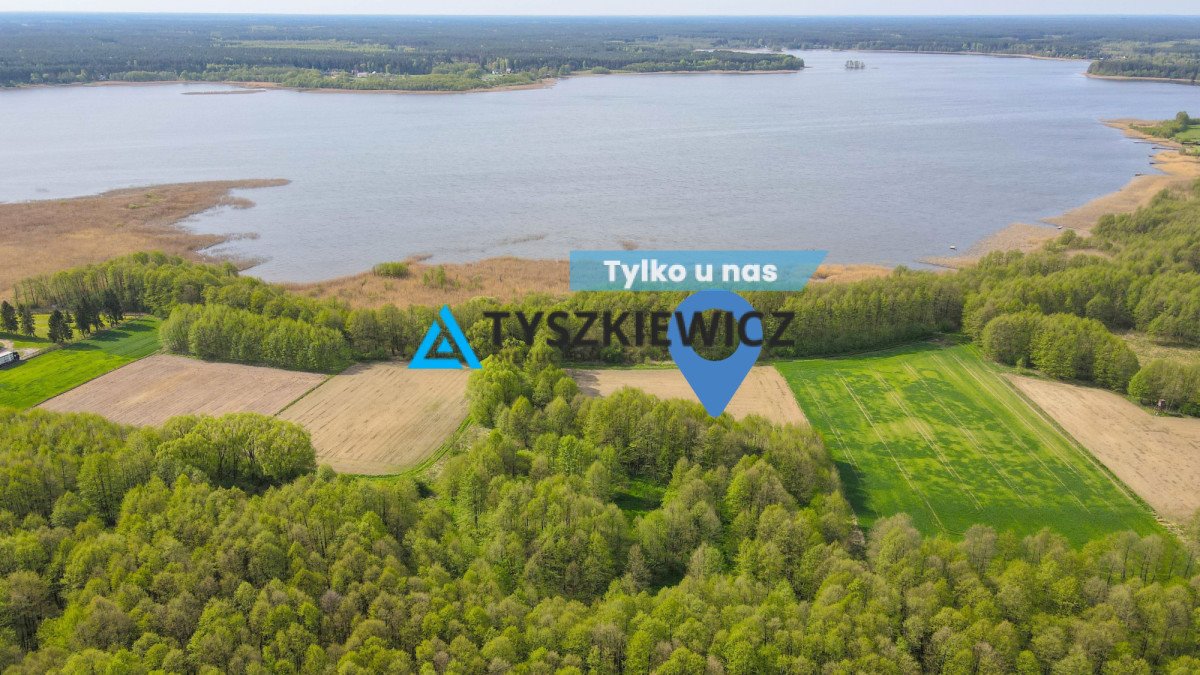 Działka nad jeziorem z lasem i bez sąsiadów Osiek  12 670m2 Foto 1