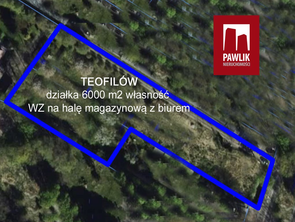 Działka inwestycyjna 6000 m² z WZ, media, Bałuty Łódź, Bałuty  6 066m2 Foto 1