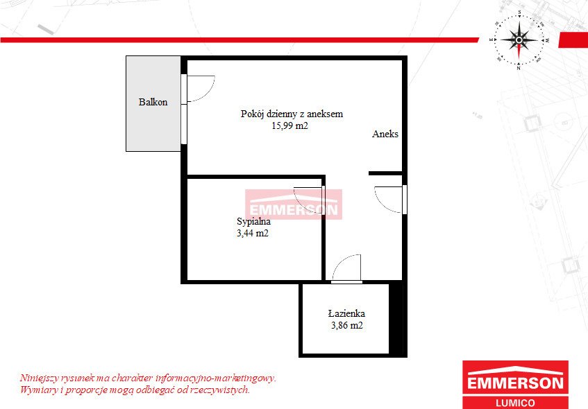 Mieszkanie dwupokojowe na sprzedaż Kraków, Dębniki, Dębniki  28m2 Foto 4