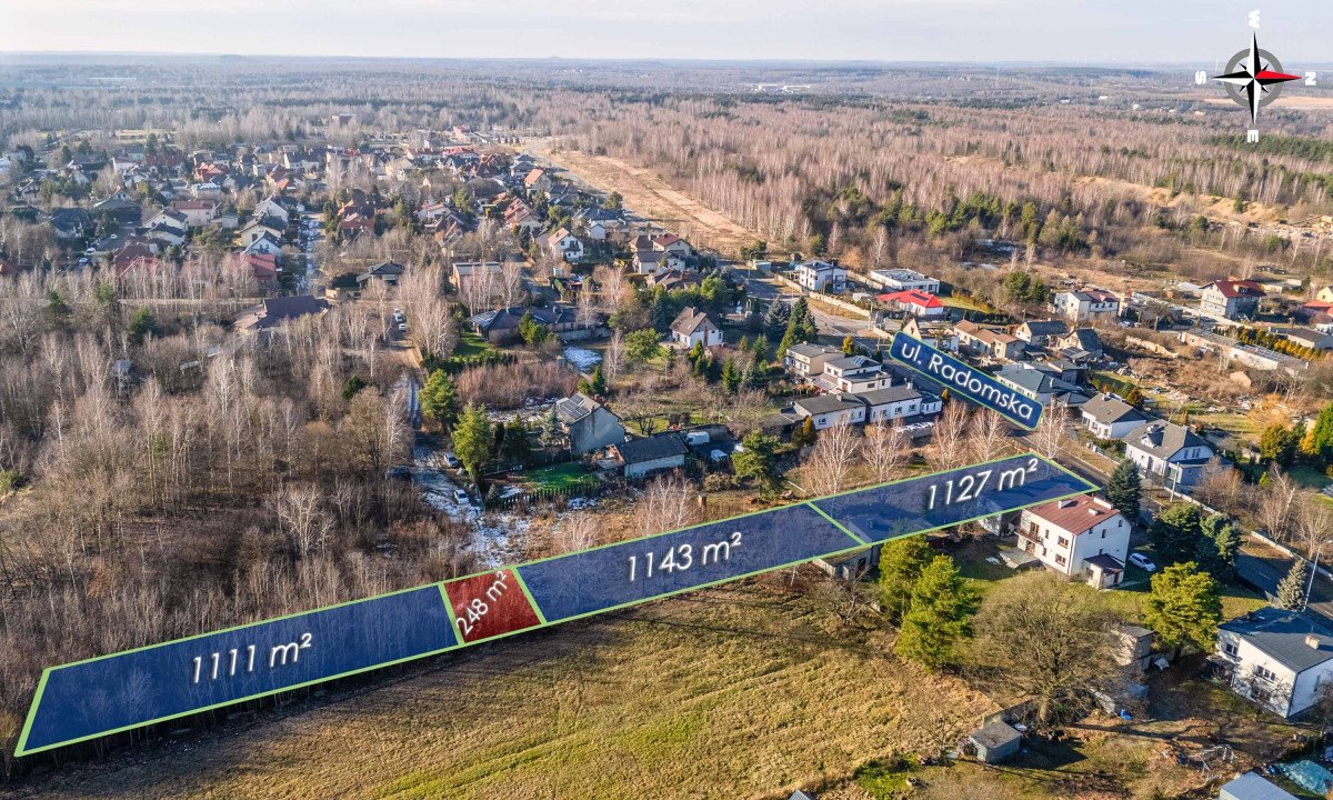 Działka budowlana na sprzedaż Częstochowa, Grabówka, Radomska  3 629m2 Foto 3