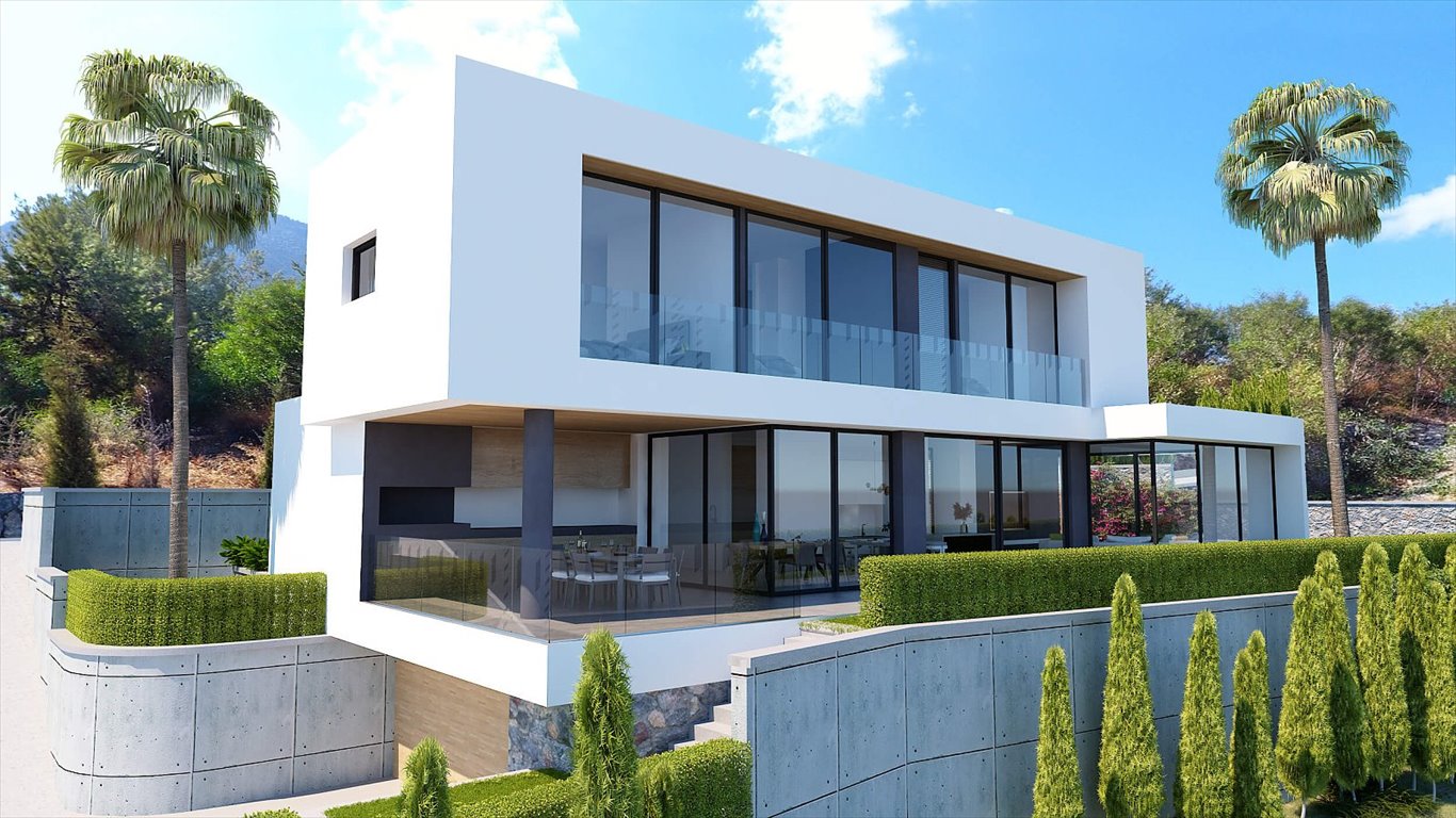 Luksusowa willa z basenem i widokiem na Morze Śródziemne Cypr, Ozanköy, Ozanköy, Girne, Cypr Północny  380m2 Foto 1