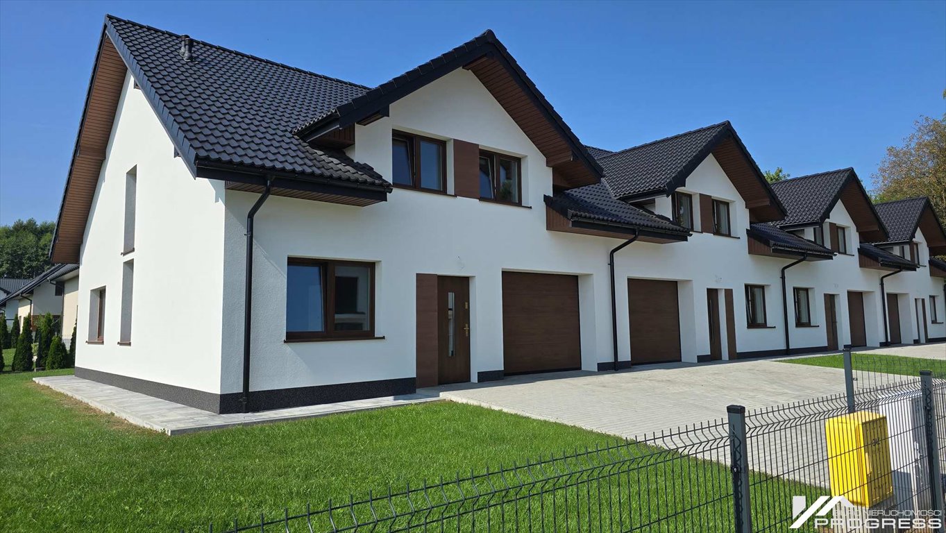 Nowoczesne domy szeregowe 138m2 z garażem, ogród, cicha okolica Ustrobna  166m2 Foto 1