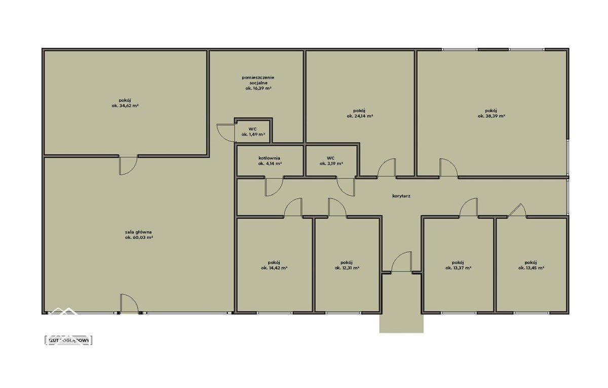 Do sprzedania atrakcyjny budynek biurowo-usługowy 303 m² w Krakowie Kraków, Prądnik Biały, Górka Narodowa  303m2 Foto 1