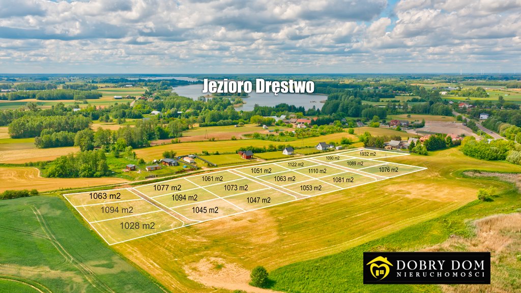 Działki budowlane w Barszczach blisko jeziora, prąd i woda Barszcze  1 090m2 Foto 1