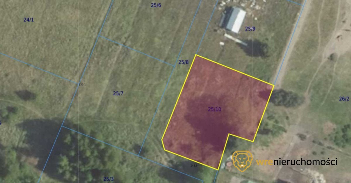 Działka budowlana na sprzedaż Dąbrowa  1 133m2 Foto 1