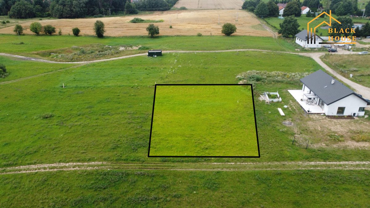 Na sprzedaż działka 1388 m² w Kaplitynach z projektem domu Kaplityny  1 388m2 Foto 1