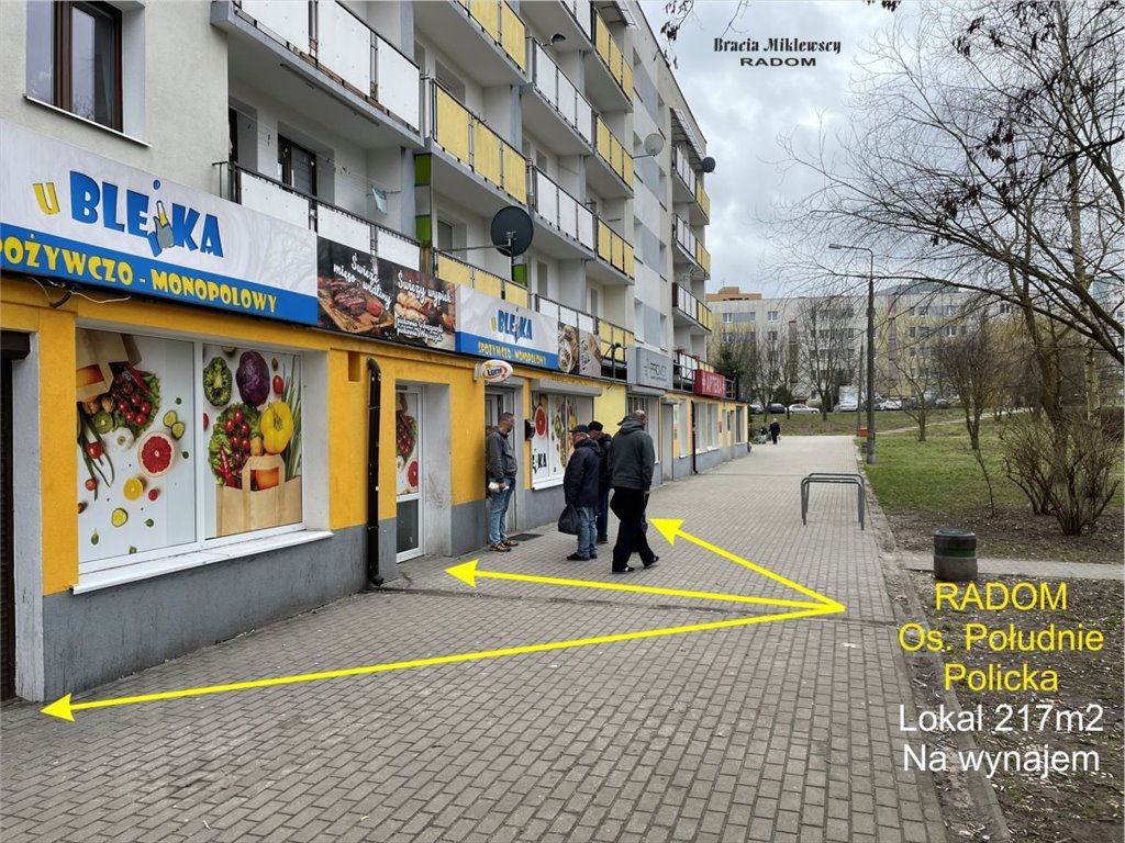 Lokal użytkowy na wynajem Radom, Południe, Policka  218m2 Foto 2