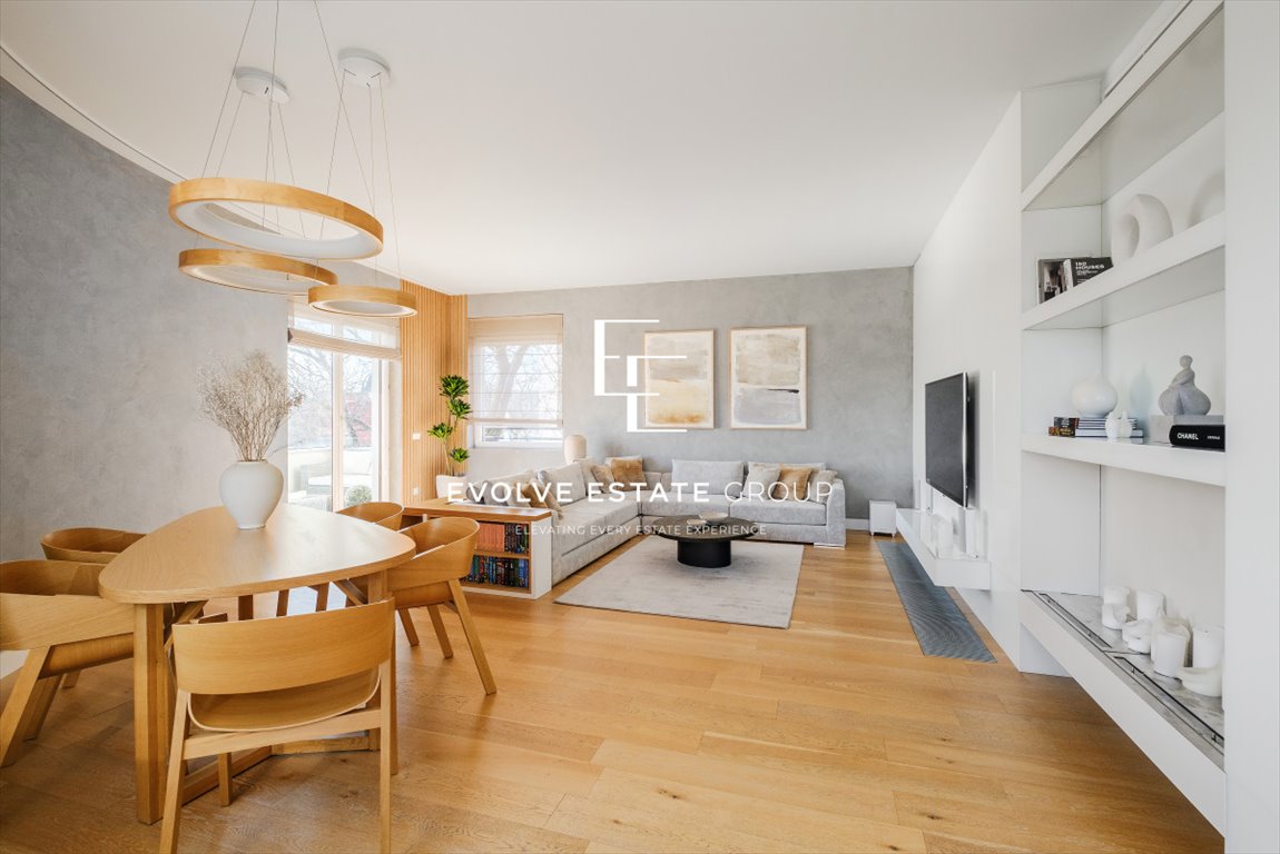 Ekskluzywny apartament 151 m2 z tarasem i garażem w Wilanowie Warszawa, Wilanów, Goplańska  151m2 Foto 1