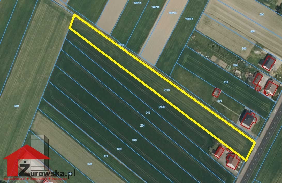 Działka budowlana 3750 m² z mediami, świetna lokalizacja Jemielnica  3 750m2 Foto 1