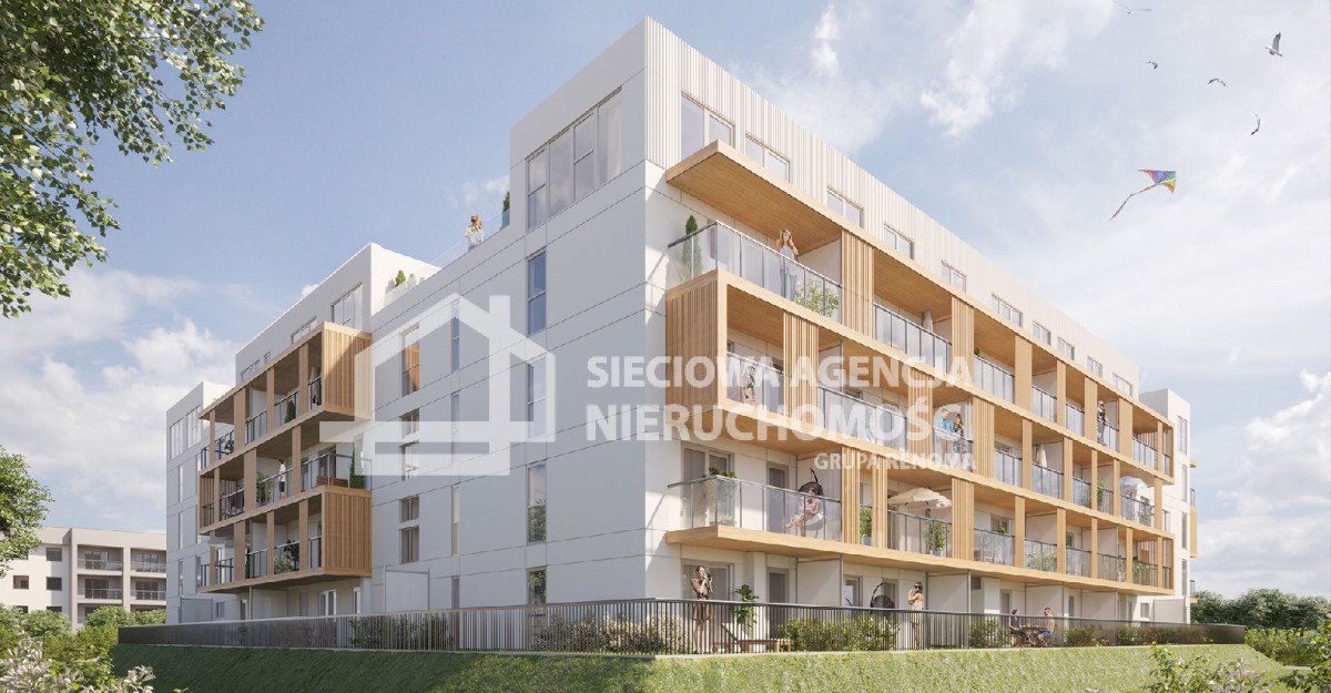 Nowoczesny apartament 47 m² z balkonem - blisko plaży Hel, Stefana Żeromskiego  47m2 Foto 1
